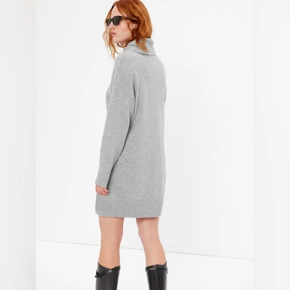 GAP CashSoft Turtleneck Mini Sweater Dress - Picture 2 of 8